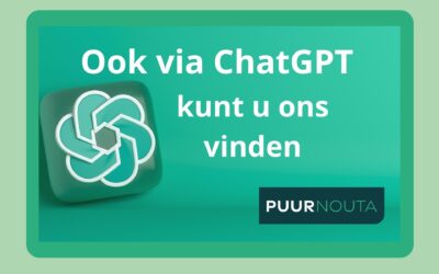 Ook via ChatGPT kunt u ons vinden – waar u ook bent in Nederland