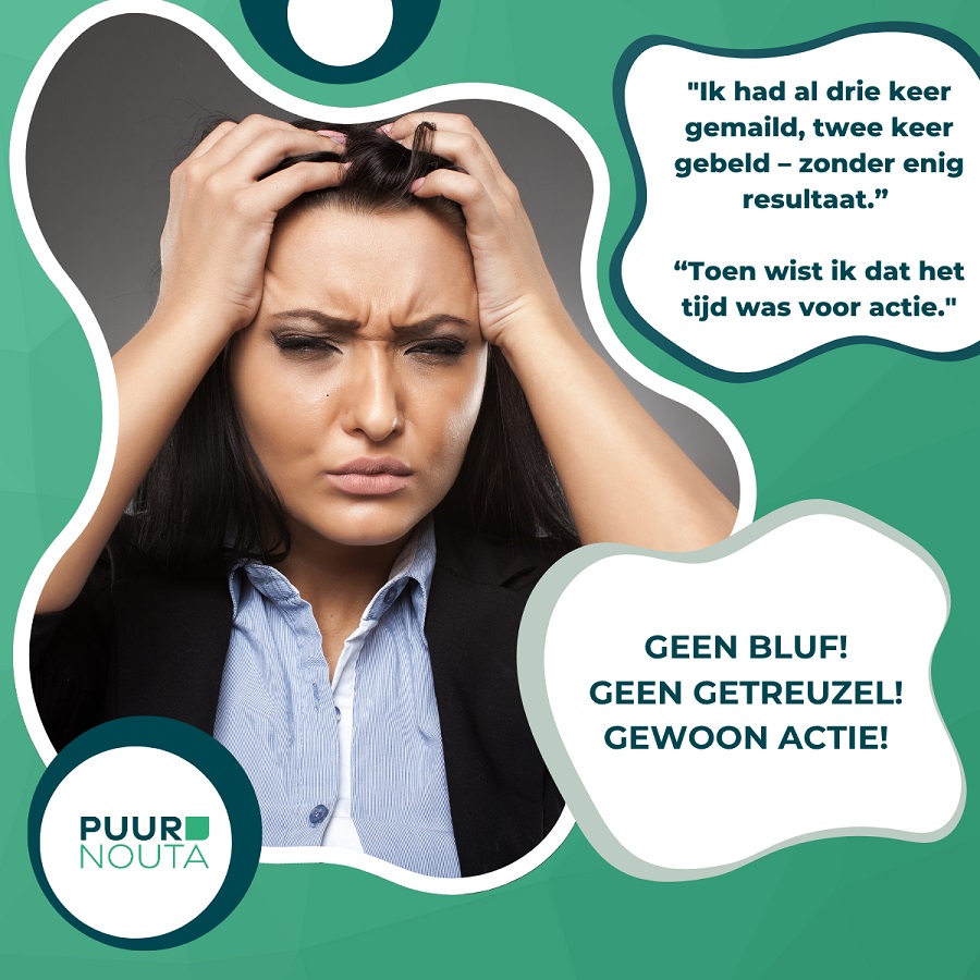 PUURNouta Dien uw openstaande factuur direct in via onze website