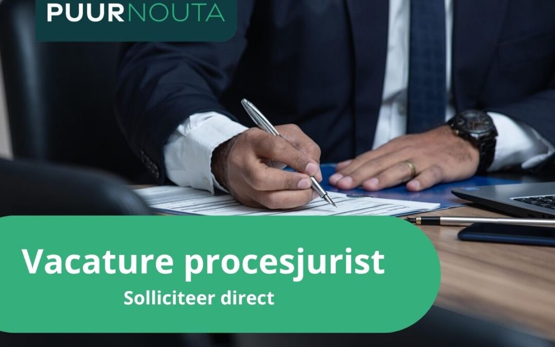 Vacature Procesjurist Westland