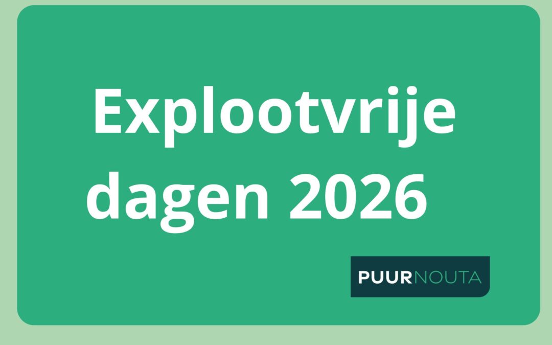 Explootvrije dagen 2026