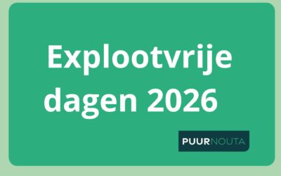 Explootvrije dagen 2026